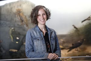 Dr. Noga Sokolover, Manager of the Bryozoa and Echinoderm Collection